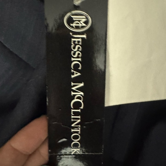 Jessica McClintock Navy Blue Dress Pants Size 10 - Picture 5 of 5